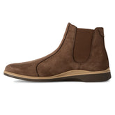 The Chelsea by Amberjack in Copper Brown Nubuck - Medial View