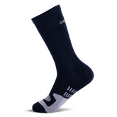 Amberjack Dress Socks in Cobalt medial view