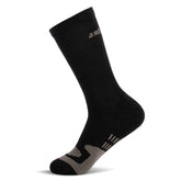Amberjack Dress Socks in Obsidian medial view