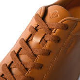 The Low-Top Honey Full-Grain Leather