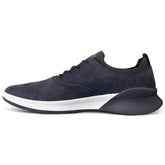 The Hybrid in Cobalt Blue Nubuck by Amberjack - Medial View