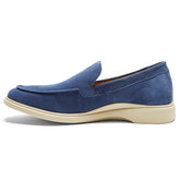 The Loafer in Cobalt Blue by Amberjack - Medial View