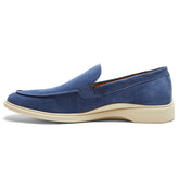The Loafer in Cobalt Blue by Amberjack - Medial View