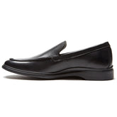 The Loafer by Amberjack in Obsidian Black Leather - Medial View