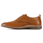 The Original Dress Shoe by Amberjack in Honey Tan - Medial View