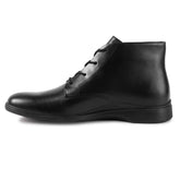 The Chukka Boot by Amberjack in Obsidian - Medial Side View