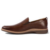 The Slip-On in Chestnut by Amberjack - Medial View