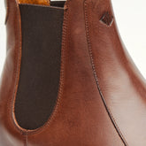 chelsea chestnut full grain leather