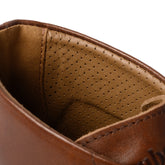 The Chukka Boot by Amberjack in Chestnut & Mocha - Sheepskin Lining