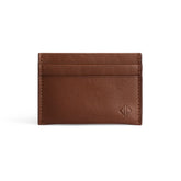 Full-Grain Leather Wallet in Chestnut front view